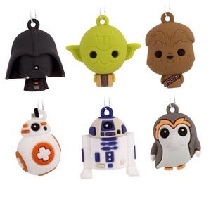 Hallmark Star Wars Set of (6) Mini Ornaments (NWT)